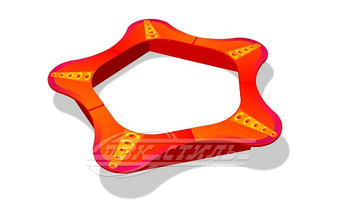 Песочница П-25 Морская звезда